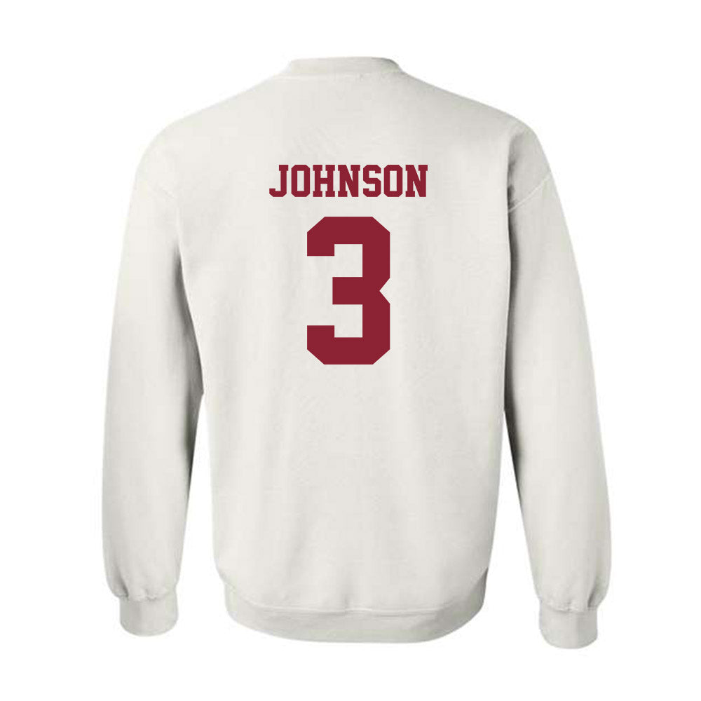 Colgate - NCAA Football : Taytum Johnson - Classic Shersey Crewneck Sweatshirt-1