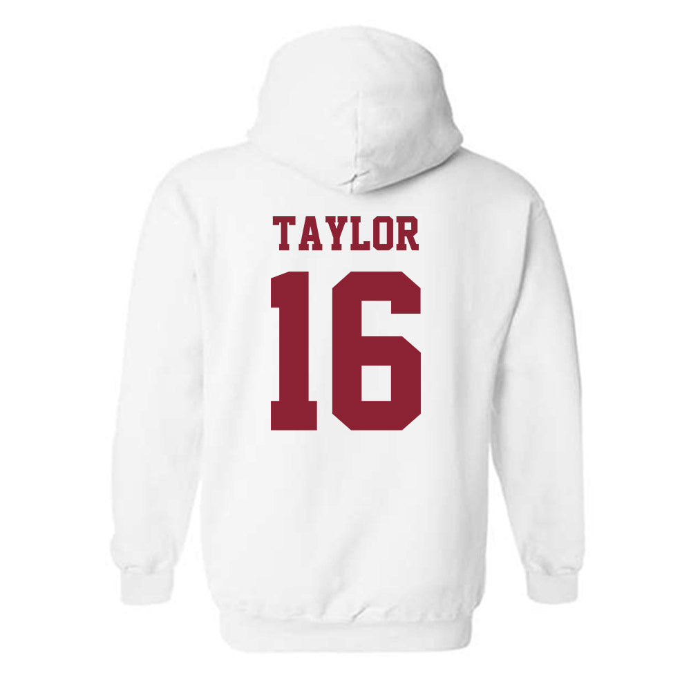 Colgate - NCAA Softball : Beth Taylor - Classic Shersey Hooded Sweatshirt-1