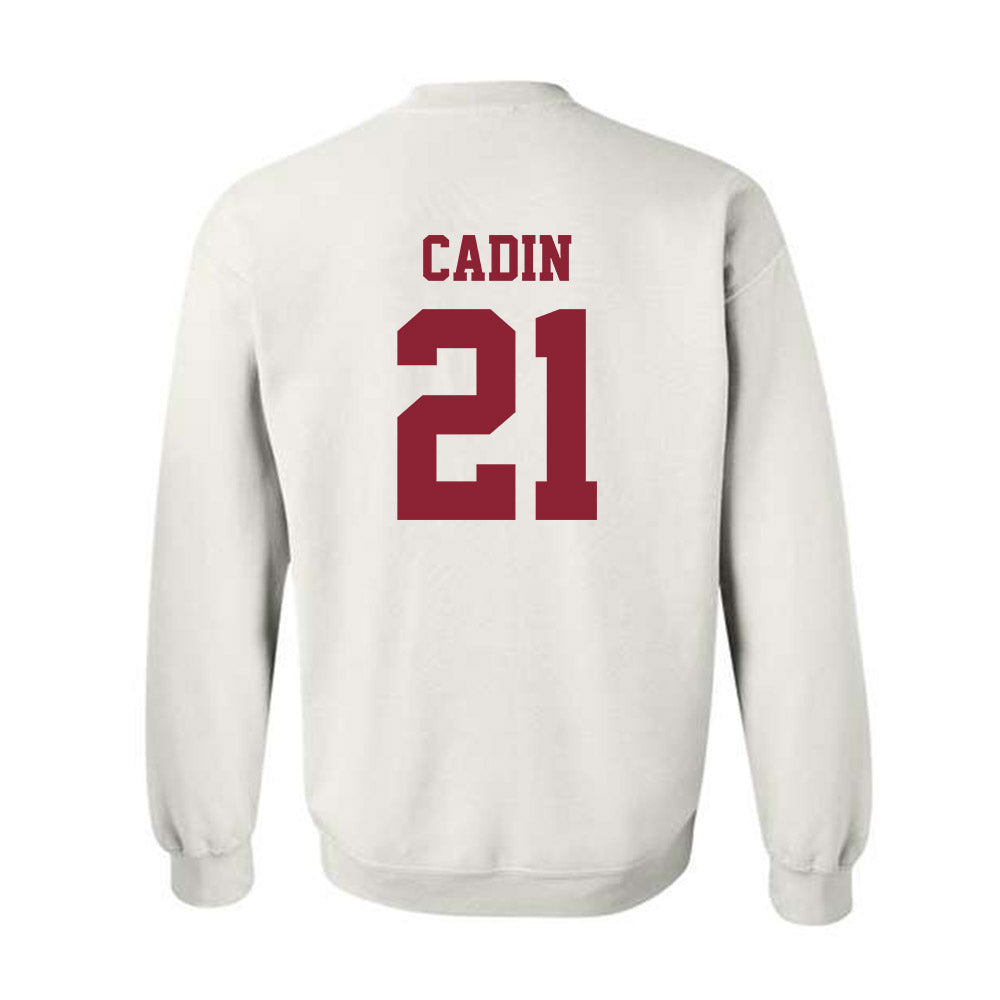 Colgate - NCAA Men's Lacrosse : Carter Cadin - Classic Shersey Crewneck Sweatshirt-1