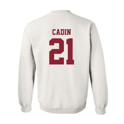 Colgate - NCAA Men's Lacrosse : Carter Cadin - Classic Shersey Crewneck Sweatshirt-1