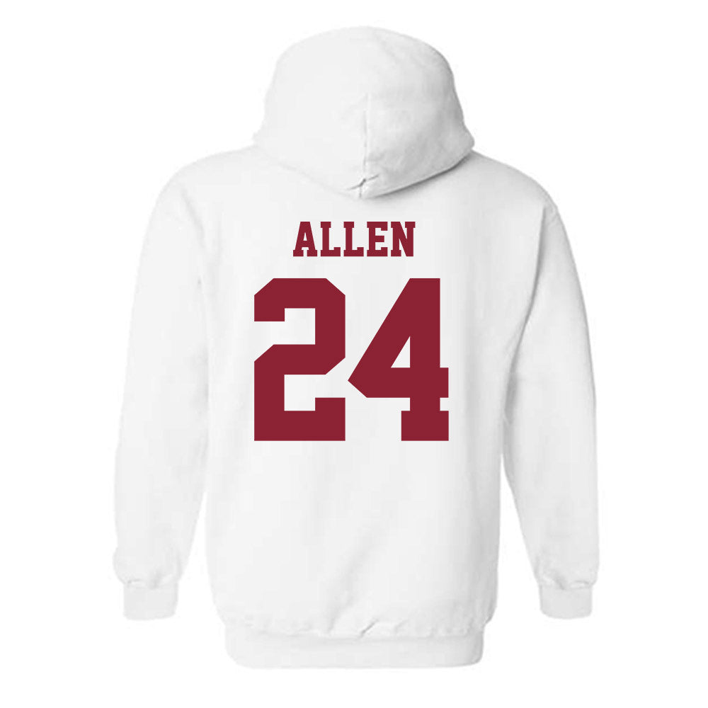 Colgate - NCAA Men's Lacrosse : Andrew Allen - Classic Shersey Hooded Sweatshirt-1