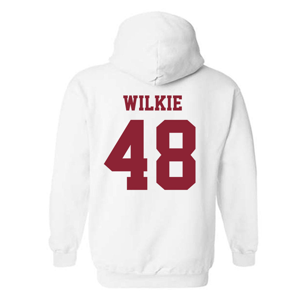 Colgate - NCAA Football : Carson Wilkie - Classic Shersey Hooded Sweatshirt-1