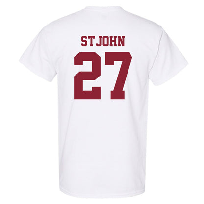 Colgate - NCAA Men's Soccer : Alex StJohn - Classic Shersey T-Shirt-1