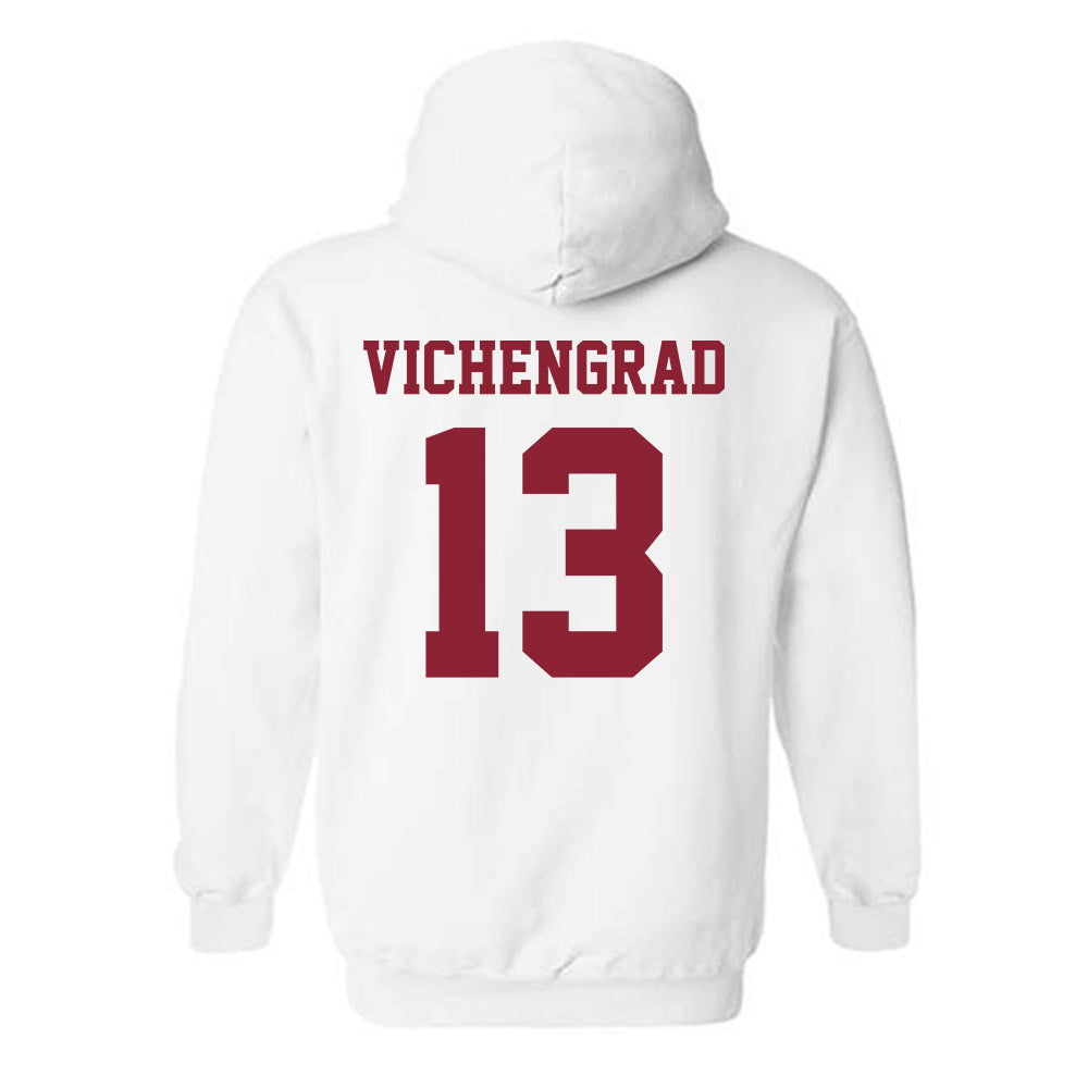 Colgate - NCAA Men's Soccer : Gavin Vichengrad - Classic Shersey Hooded Sweatshirt-1