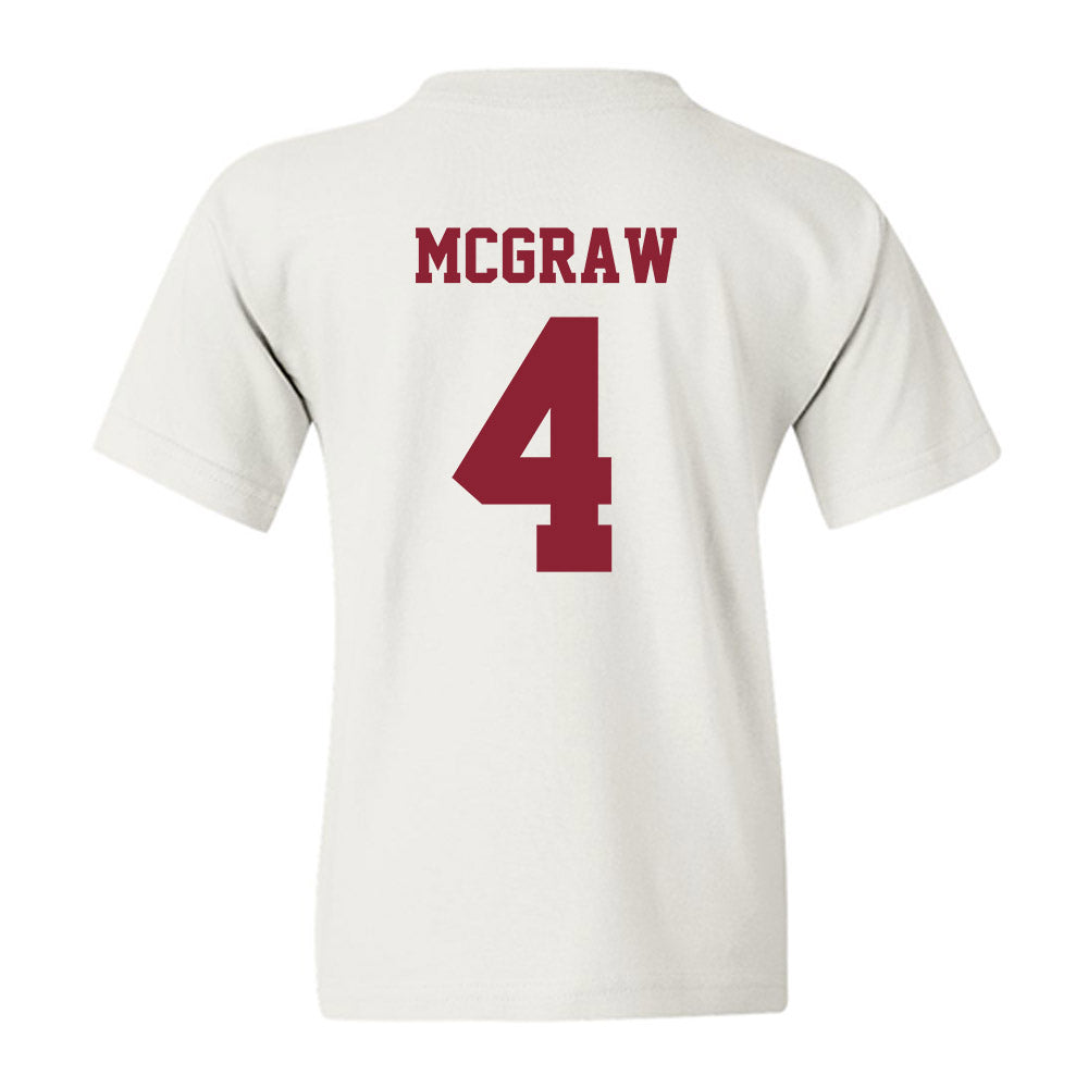 Colgate - NCAA Softball : Kelcie McGraw - Classic Shersey Youth T-Shirt-1