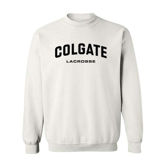 Colgate - NCAA Men's Lacrosse : Andrew Allen - Classic Shersey Crewneck Sweatshirt-0