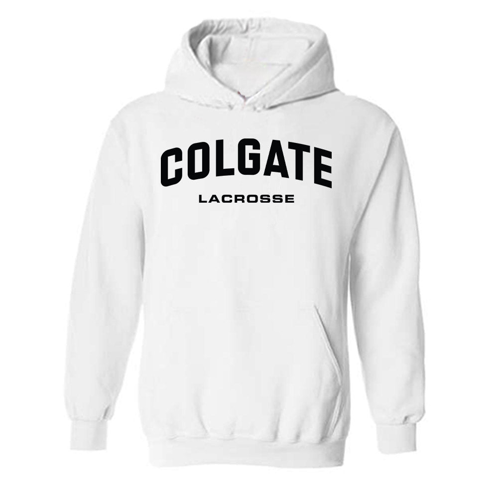 Colgate - NCAA Men's Lacrosse : Andrew Allen - Classic Shersey Hooded Sweatshirt-0