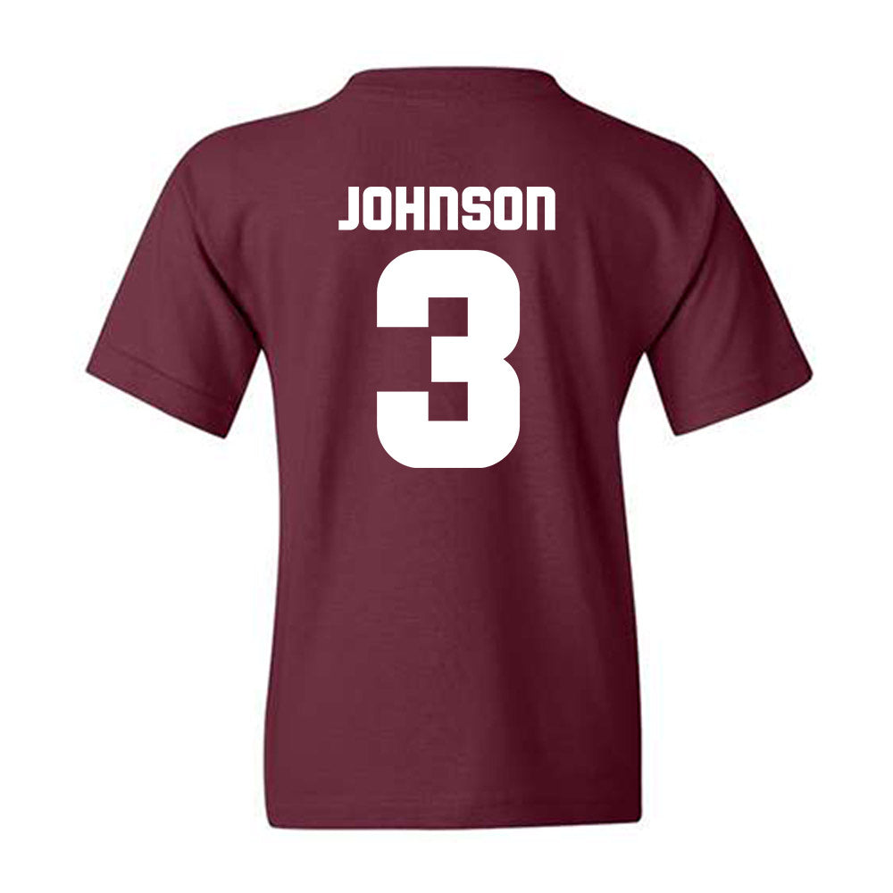 Colgate - NCAA Football : Taytum Johnson - Classic Shersey Youth T-Shirt-1