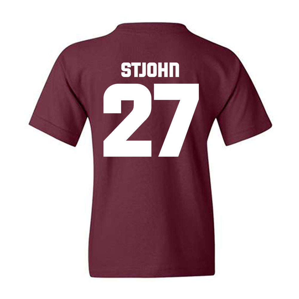 Colgate - NCAA Men's Soccer : Alex StJohn - Classic Shersey Youth T-Shirt-1