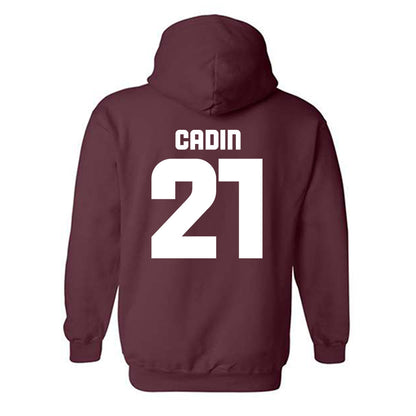 Colgate - NCAA Men's Lacrosse : Carter Cadin - Classic Shersey Hooded Sweatshirt-1