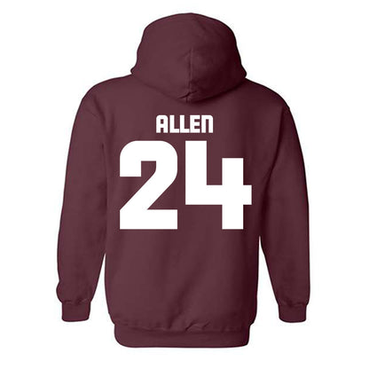 Colgate - NCAA Men's Lacrosse : Andrew Allen - Classic Shersey Hooded Sweatshirt-1