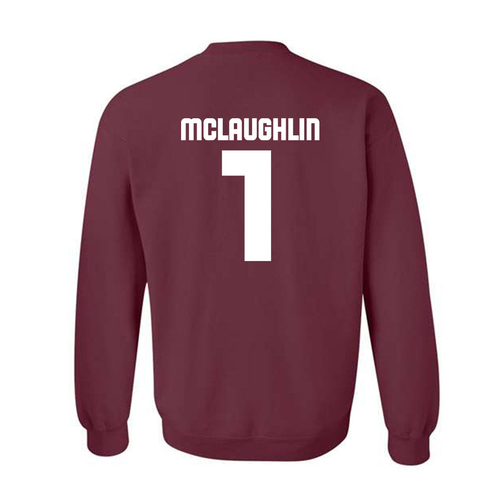 Colgate - NCAA Men's Lacrosse : Elias McLaughlin - Classic Shersey Crewneck Sweatshirt-1
