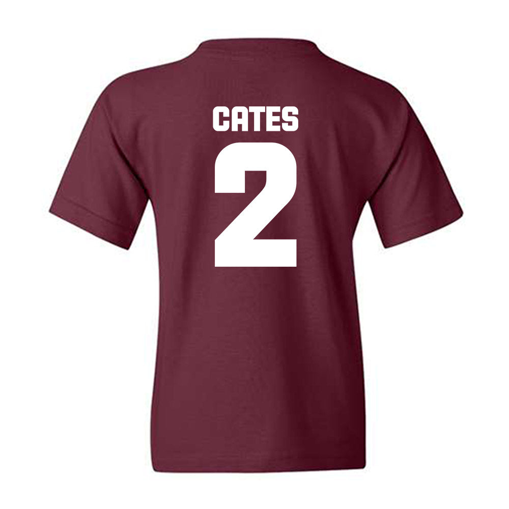 Colgate - NCAA Men's Soccer : Connor Cates - Classic Shersey Youth T-Shirt-1