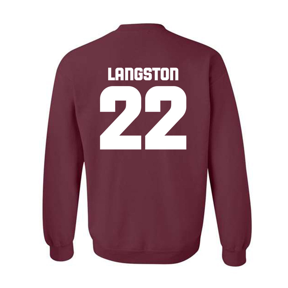 Colgate - NCAA Football : Kenny Langston - Classic Shersey Crewneck Sweatshirt-1