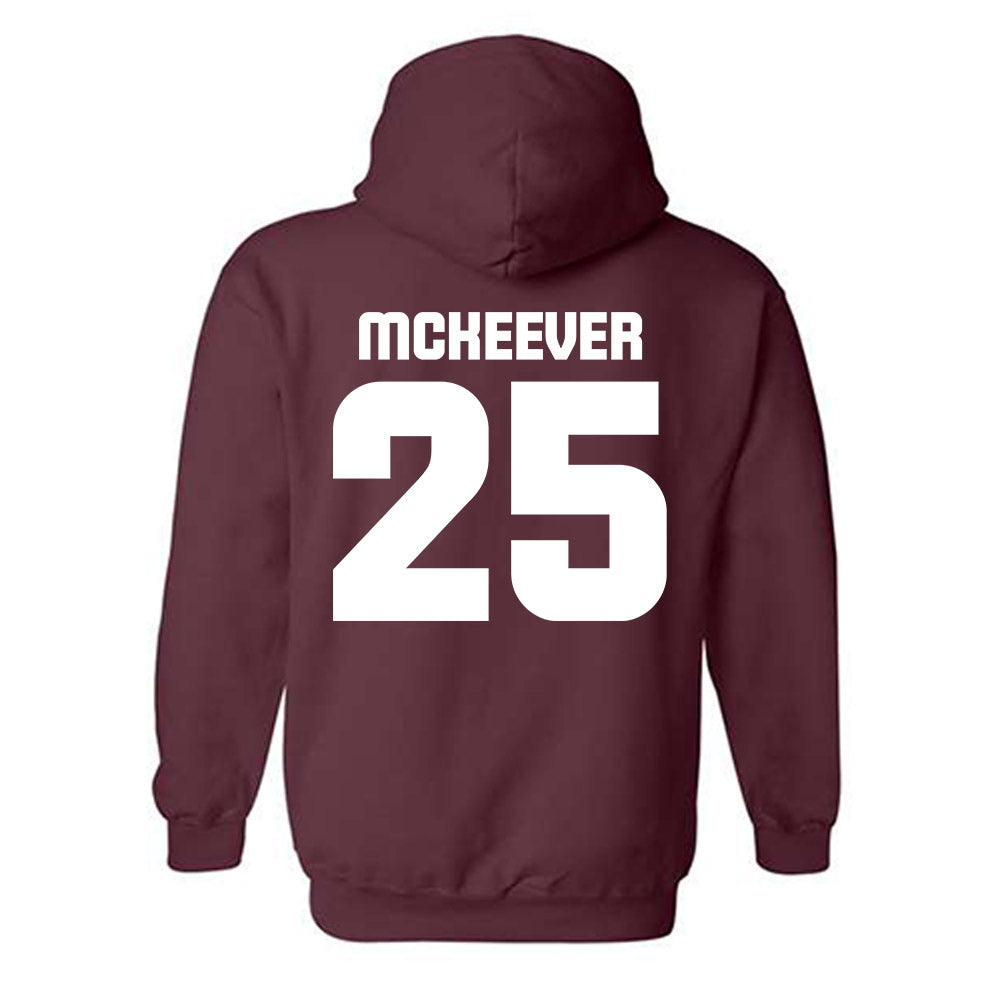 Colgate - NCAA Men's Lacrosse : Euan McKeever - Classic Shersey Hooded Sweatshirt-1