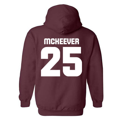 Colgate - NCAA Men's Lacrosse : Euan McKeever - Classic Shersey Hooded Sweatshirt-1