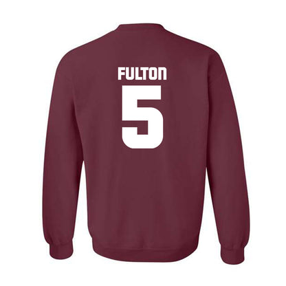Colgate - NCAA Football : Cole Fulton - Classic Shersey Crewneck Sweatshirt-1