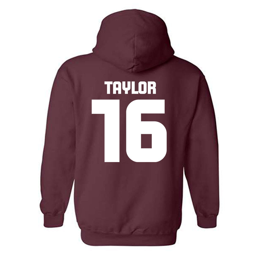 Colgate - NCAA Softball : Beth Taylor - Classic Shersey Hooded Sweatshirt-1