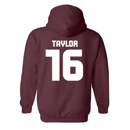 Colgate - NCAA Softball : Beth Taylor - Classic Shersey Hooded Sweatshirt-1