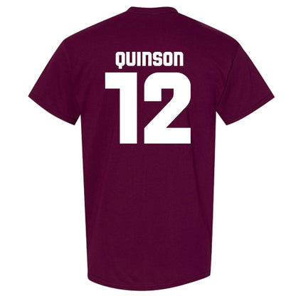  Colgate - NCAA Men's Lacrosse : Casey Quinson - Classic Shersey T-Shirt-1