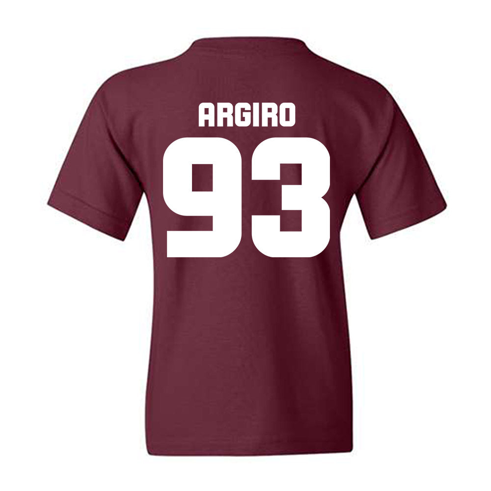 Colgate - NCAA Football : Grant Argiro - Classic Shersey Youth T-Shirt-1