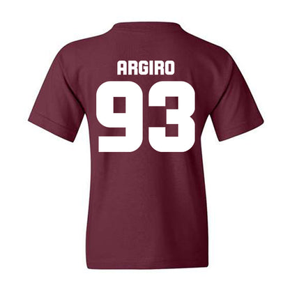 Colgate - NCAA Football : Grant Argiro - Classic Shersey Youth T-Shirt-1