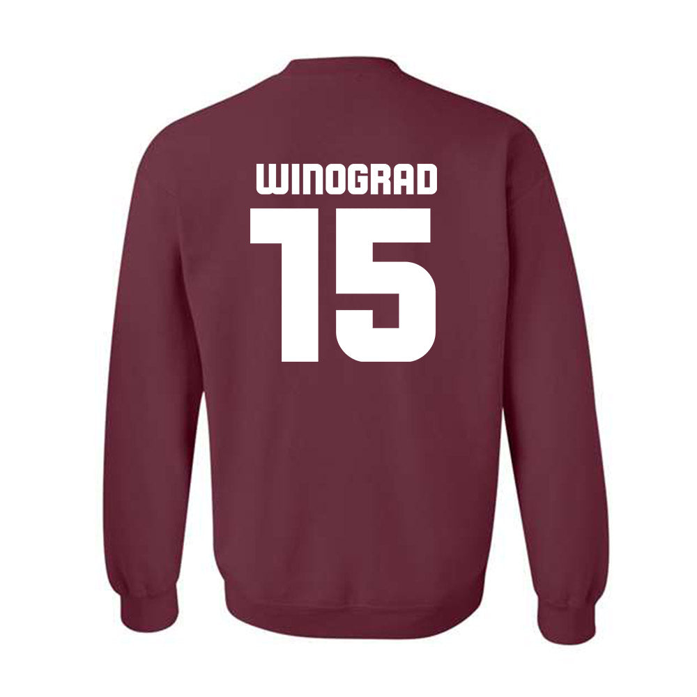 Colgate - NCAA Men's Soccer : Liam Winograd - Classic Shersey Crewneck Sweatshirt-1
