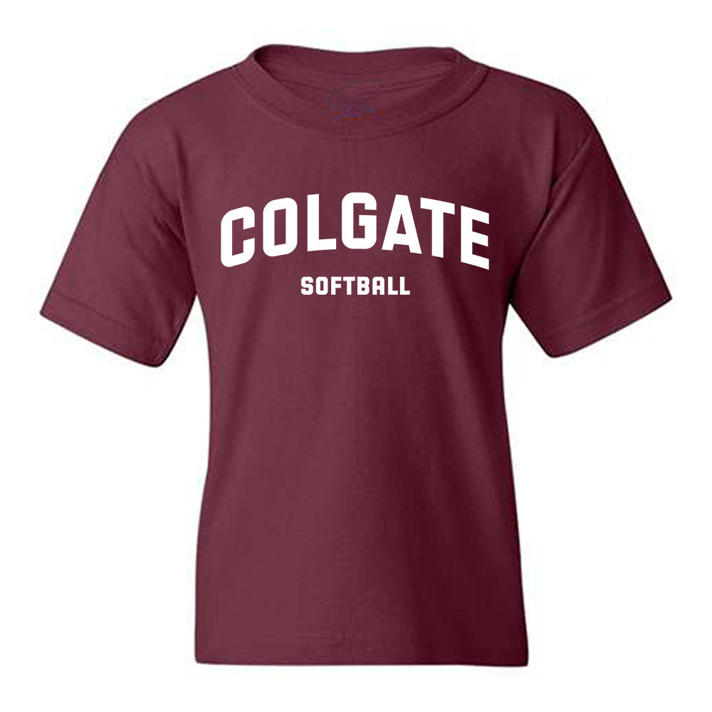 Colgate - NCAA Softball : Analisa Raffaelli - Classic Shersey Youth T-Shirt-0