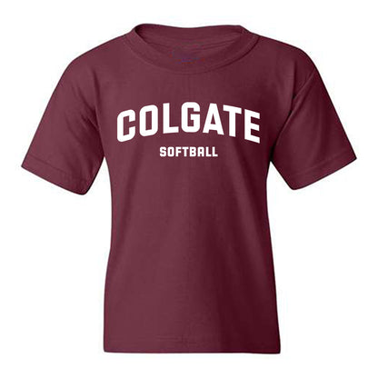Colgate - NCAA Softball : Analisa Raffaelli - Classic Shersey Youth T-Shirt-0