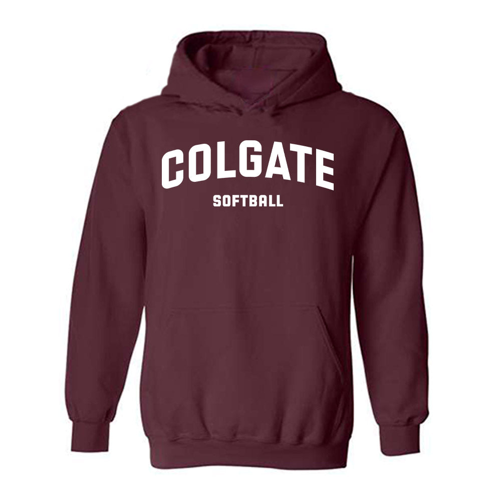 Colgate - NCAA Softball : Lily Haluska - Classic Shersey Hooded Sweatshirt-0