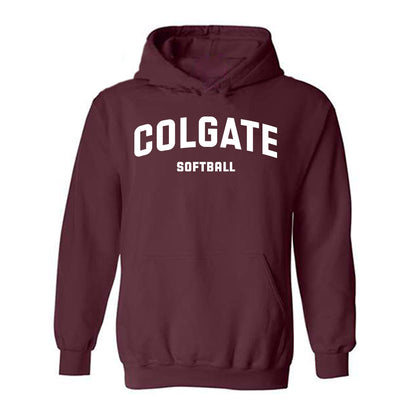 Colgate - NCAA Softball : Lily Haluska - Classic Shersey Hooded Sweatshirt-0