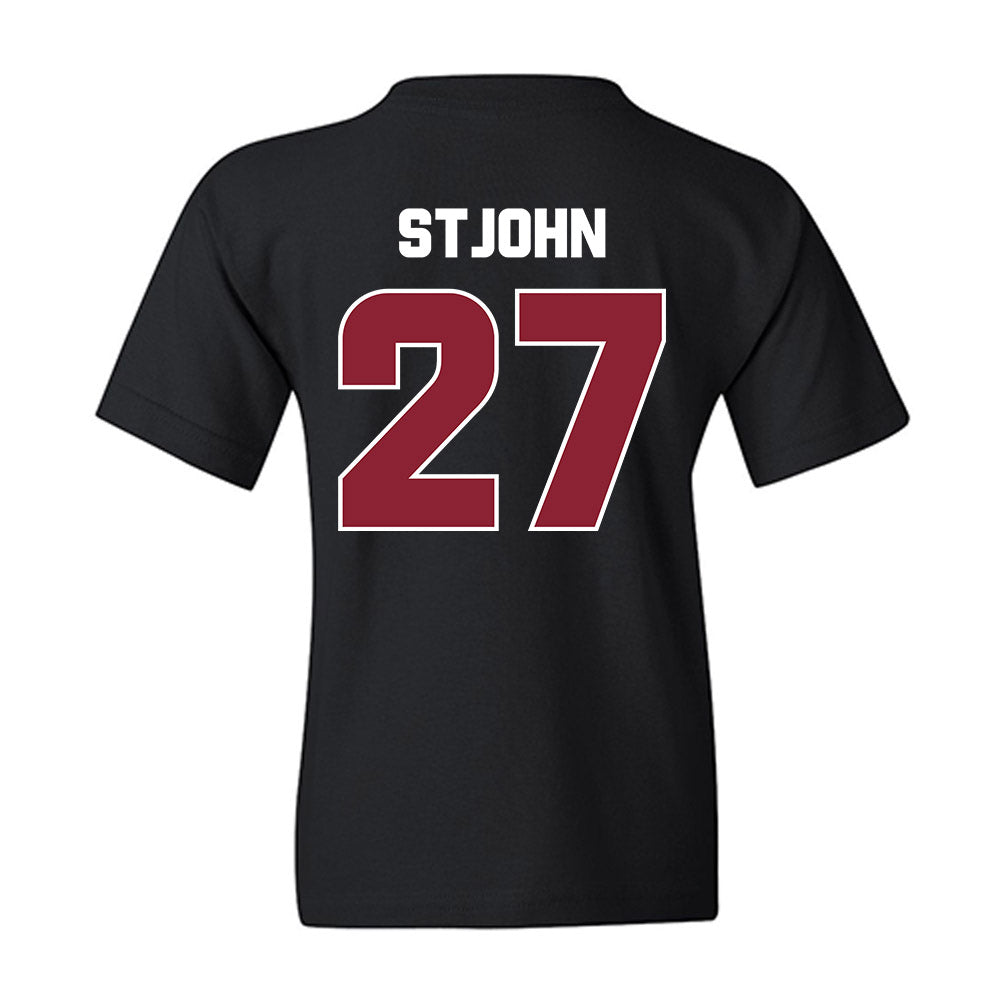 Colgate - NCAA Men's Soccer : Alex StJohn - Youth T-Shirt-1