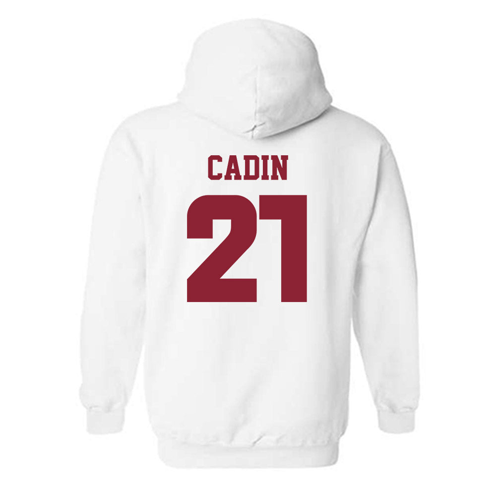 Colgate - NCAA Men's Lacrosse : Carter Cadin - Hooded Sweatshirt-1
