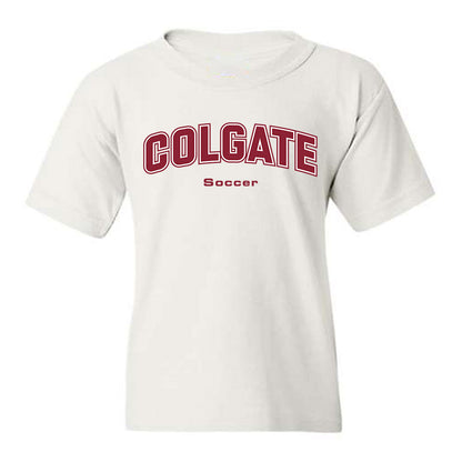 Colgate - NCAA Men's Soccer : Connor Cates - Youth T-Shirt-0