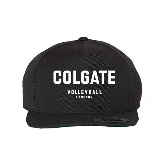 Colgate - NCAA Women's Volleyball : Johannah Langton - Snapback Hat-0