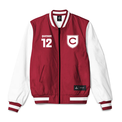  Colgate - NCAA Men's Lacrosse : Casey Quinson - Bomber Jacket-0