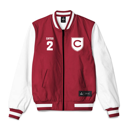Colgate - NCAA Men's Soccer : Connor Cates - Bomber Jacket-0