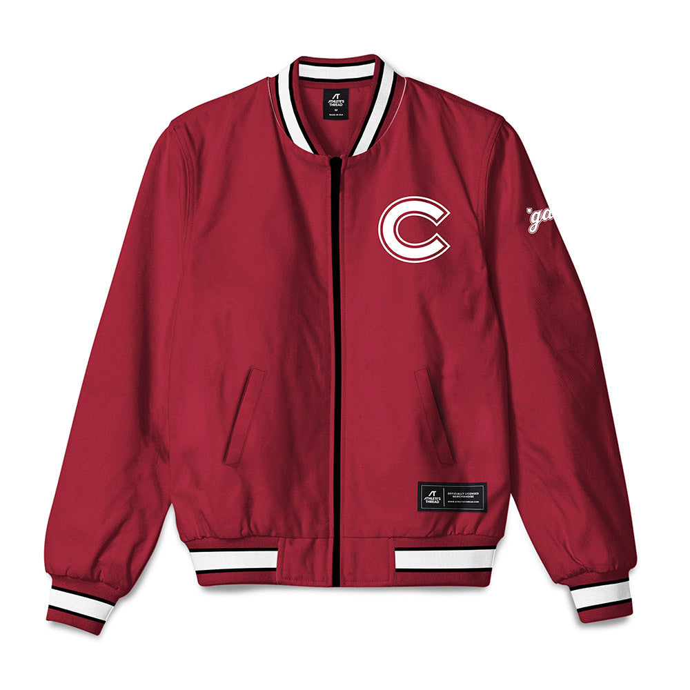 Colgate - NCAA Men's Lacrosse : Euan McKeever - Bomber Jacket-0