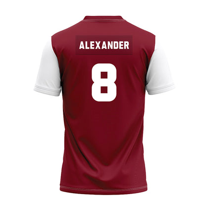Colgate - NCAA Football : Kaleb Alexander - Maroon Premium Football Jersey-1