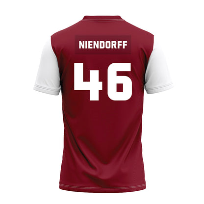 Colgate - NCAA Football : Hal Niendorff - Maroon Premium Football Jersey-1