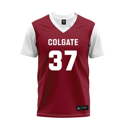Colgate - NCAA Football : Tyler Fontenot - Maroon Premium Football Jersey-0