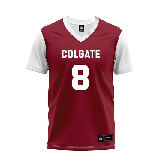 Colgate - NCAA Football : Kaleb Alexander - Maroon Premium Football Jersey-0