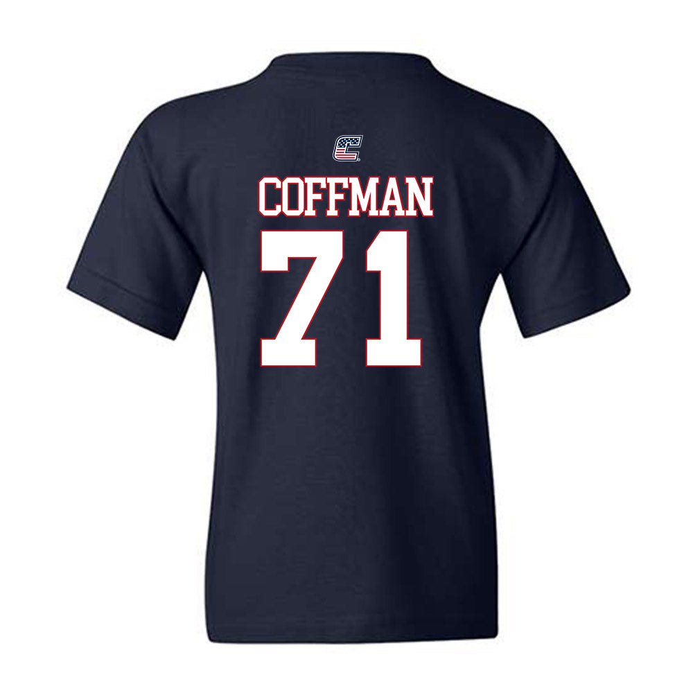 UTC - NCAA Football : Connor Coffman - Military Appreciation Youth T-Shirt-1