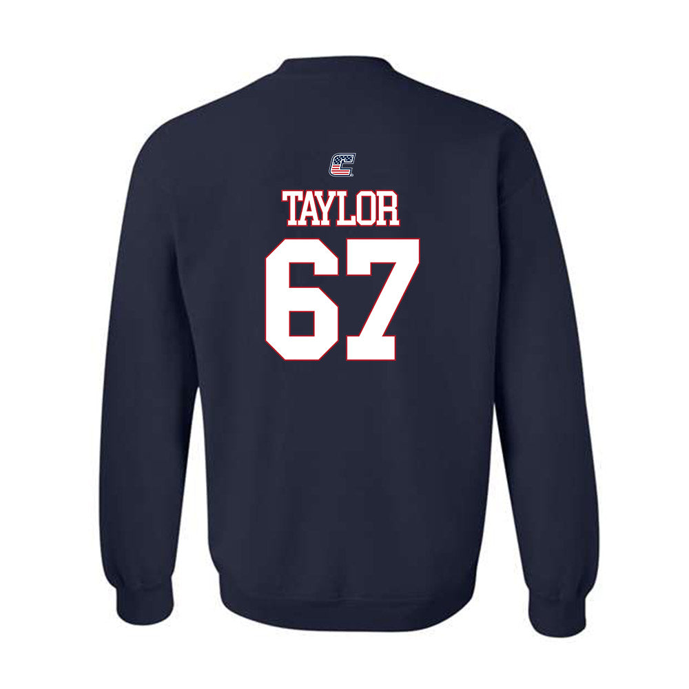 UTC - NCAA Football : Jaden Taylor - Military Appreciation Crewneck Sweatshirt-1