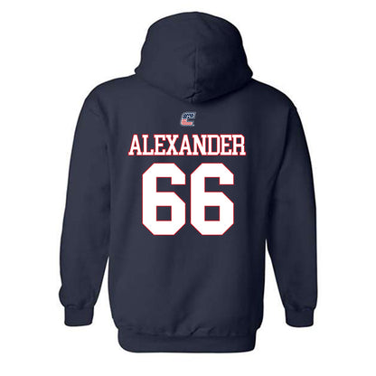 UTC - NCAA Football : Watts Alexander - Military Appreciation Hooded Sweatshirt