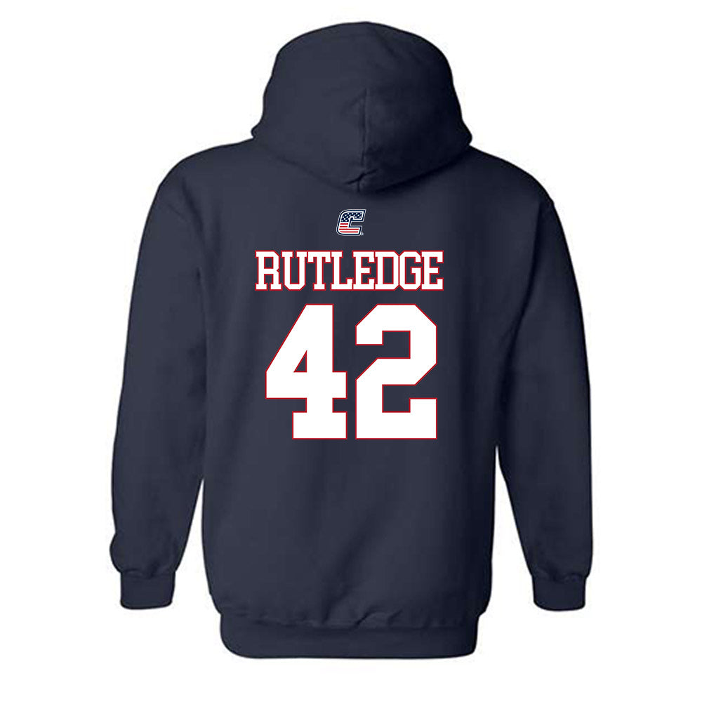 UTC - NCAA Football : Zion Rutledge - Military Appreciation Hooded Sweatshirt