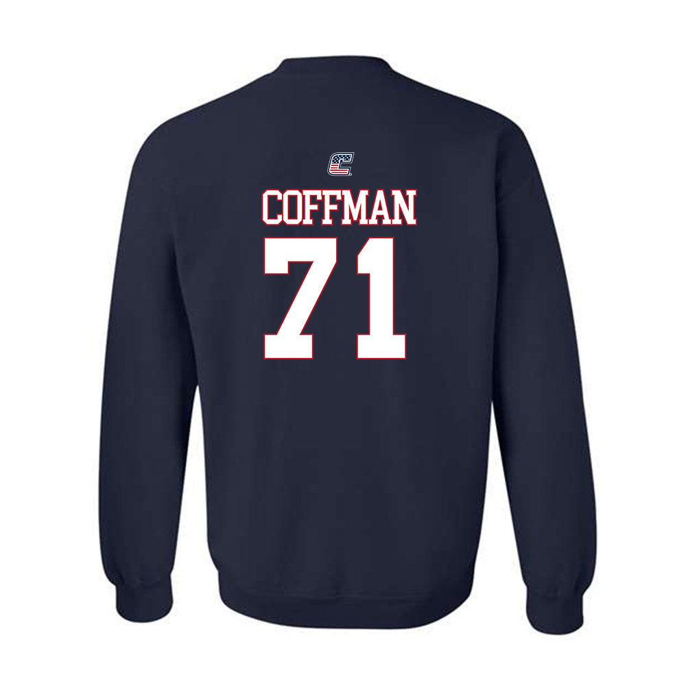 UTC - NCAA Football : Connor Coffman - Military Appreciation Crewneck Sweatshirt-1