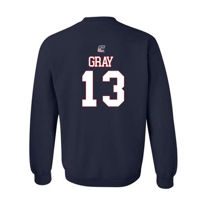 UTC - NCAA Football : Hudson Gray - Military Appreciation Crewneck Sweatshirt
