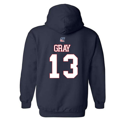 UTC - NCAA Football : Hudson Gray - Military Appreciation Hooded Sweatshirt