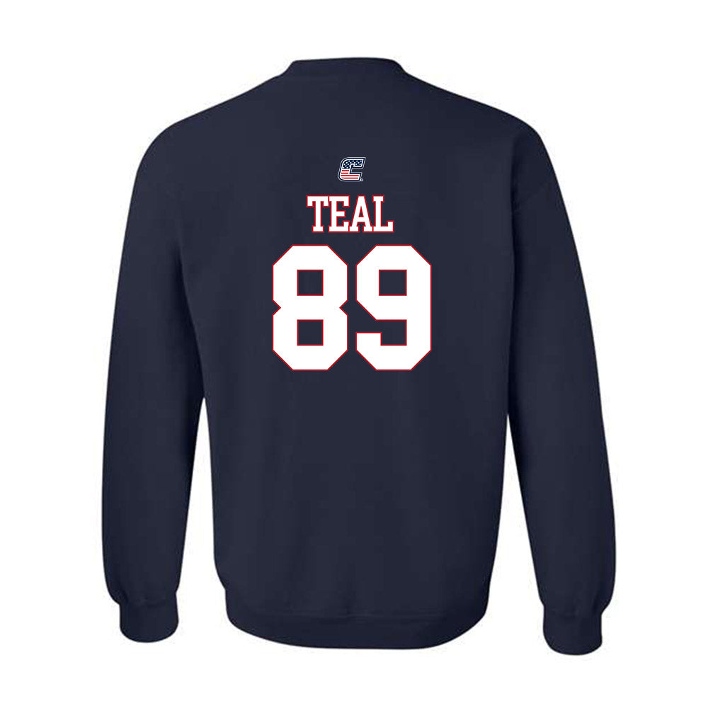 UTC - NCAA Football : Hunter Teal - Military Appreciation Crewneck Sweatshirt-1